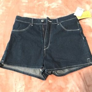 High waisted shorts